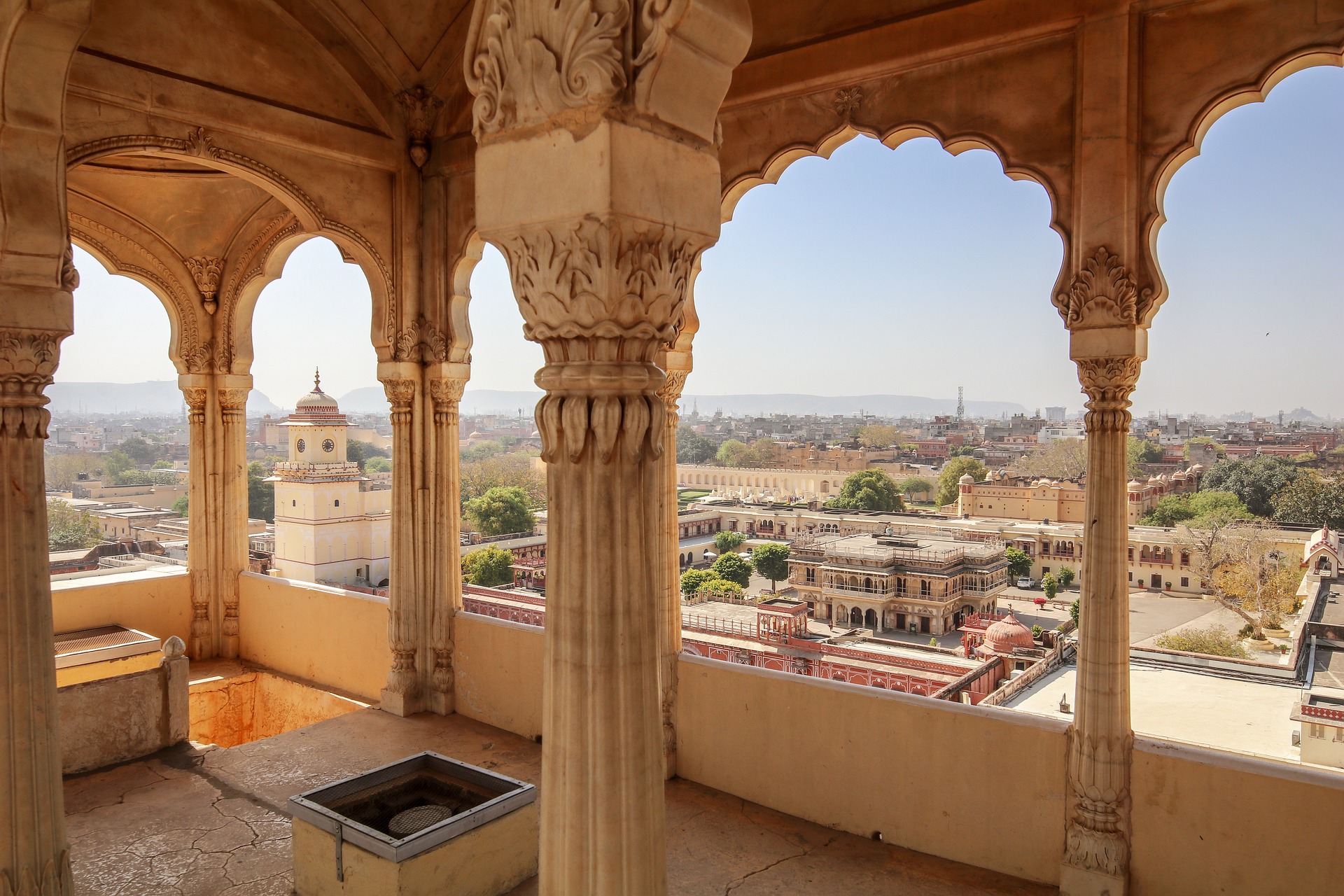 Perspectives de Jaipur, Rajasthan, Inde du Nord © Ma_Frank