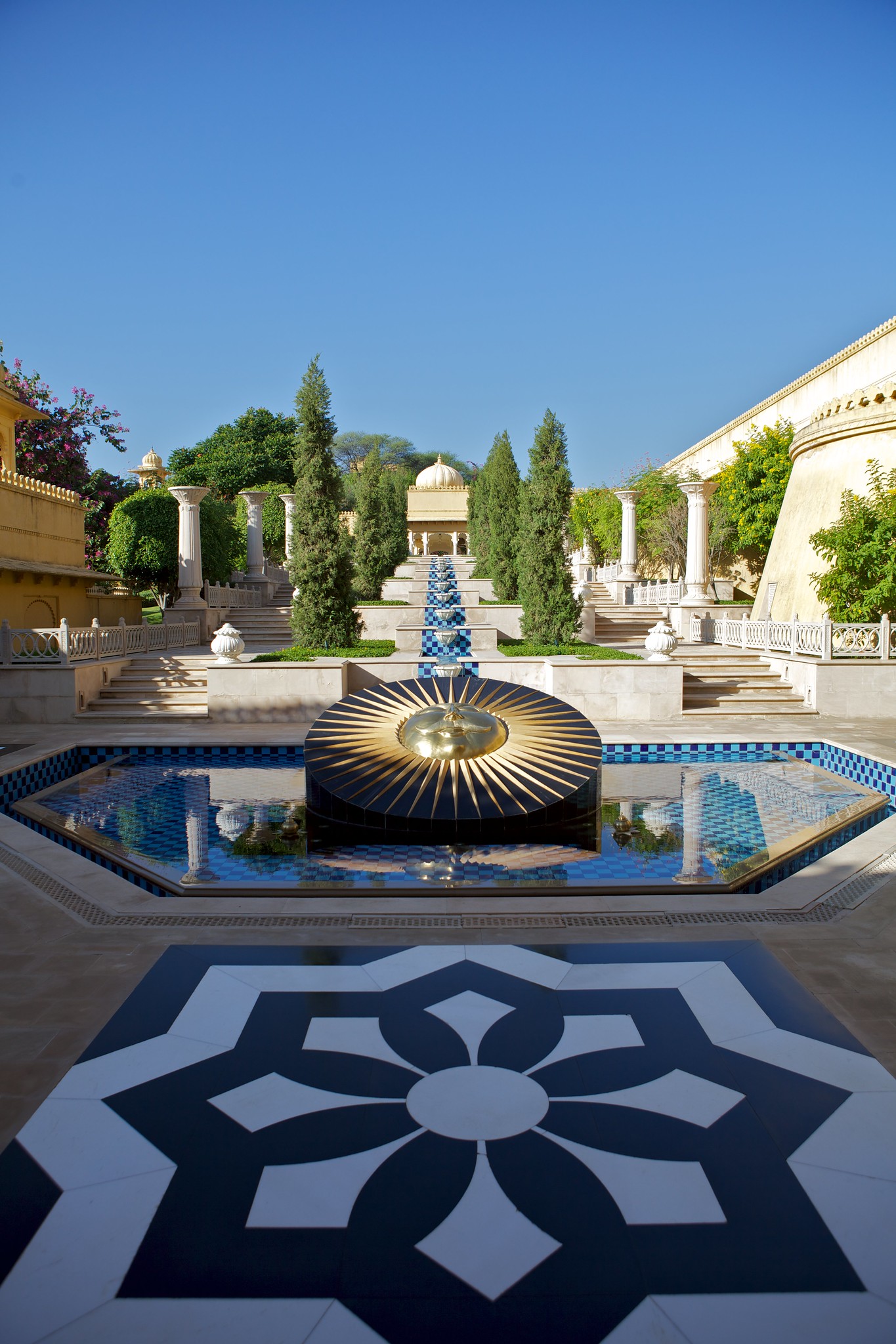 Fontaine, Oberoi Udaivilas Udaipur, Rajasthan, Inde © se mo cc-by-sa-2.0