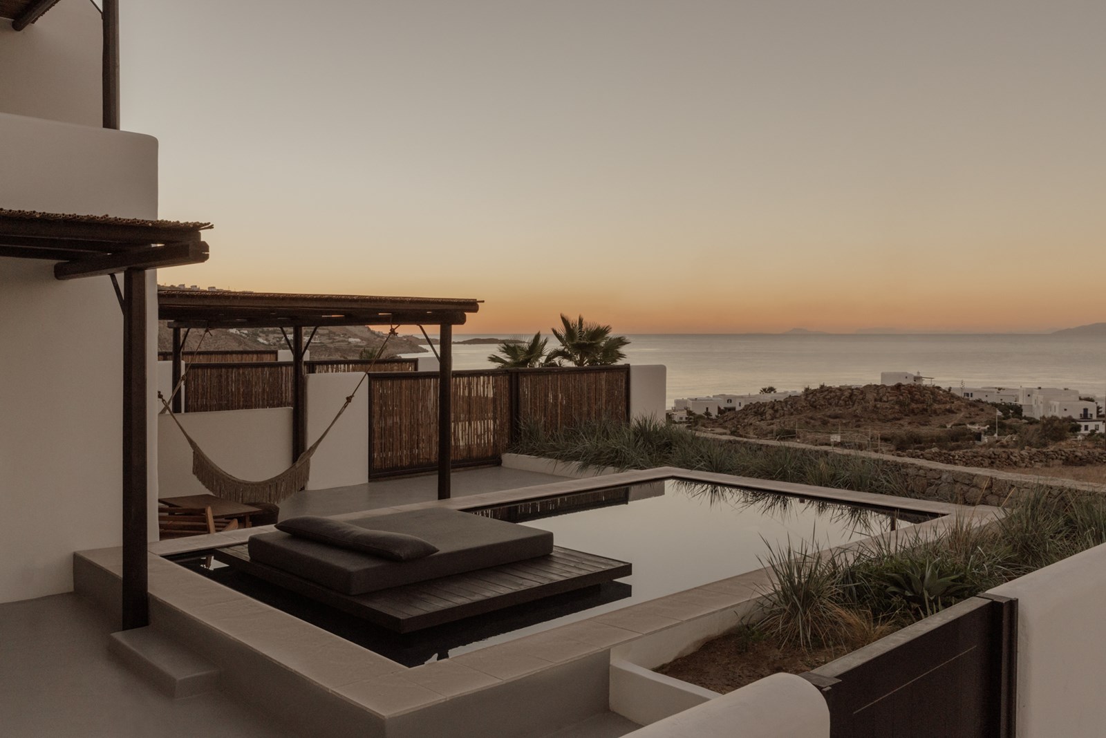Piscine, Living suite, Casa Cook Mykonos, Grèce © Casa Cook