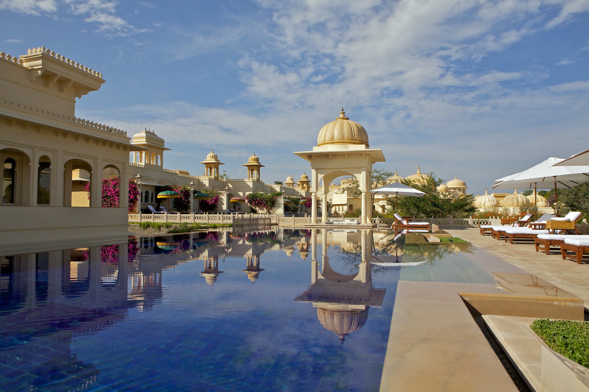 Piscine, Oberoi Udaivilas Udaipur, Rajasthan, Inde © Se Mo