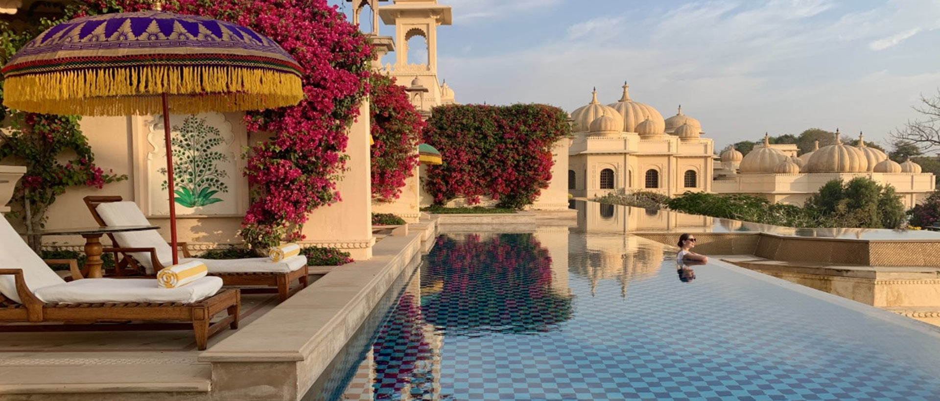 Room Premier et sa piscine, Oberoi Udaivilas Udaipur, Rajasthan, Inde © Oberoi Hotels & Resorts