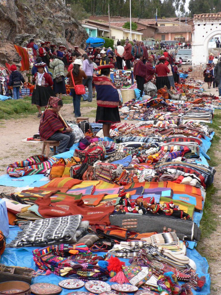 Marché, Chinchero, Pérou © James Preston