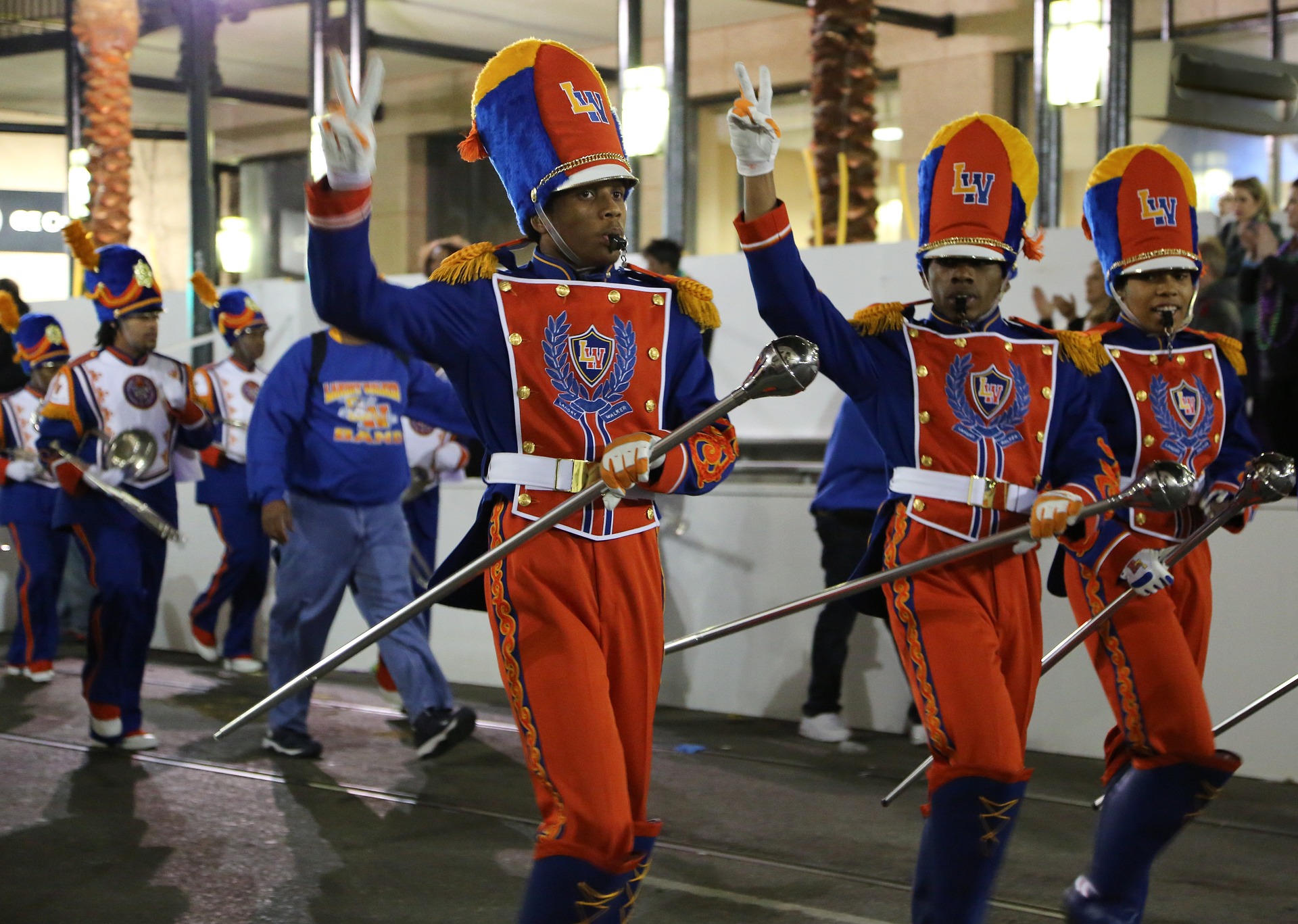 Parade, Mardi-Gras, La Nouvelle-Orléans, Lousiane, USA © Marianne Michallet