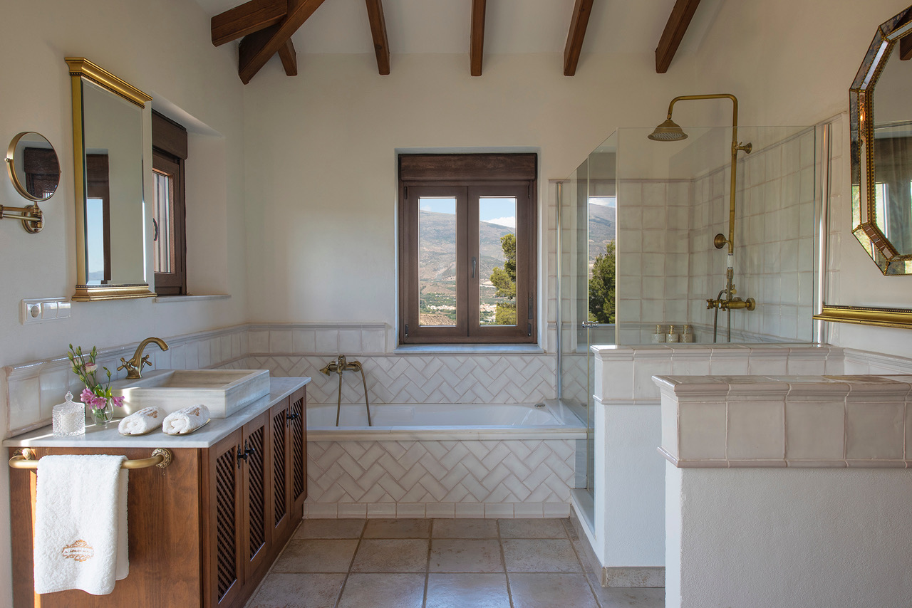 Salle de bain de la Master Suite, La Esperanza Granada © La Esperanza Granada srl