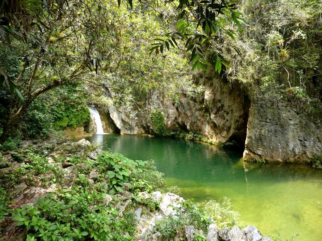 Cascade, Topes de Collantes, Cuba © Elisa Furkert