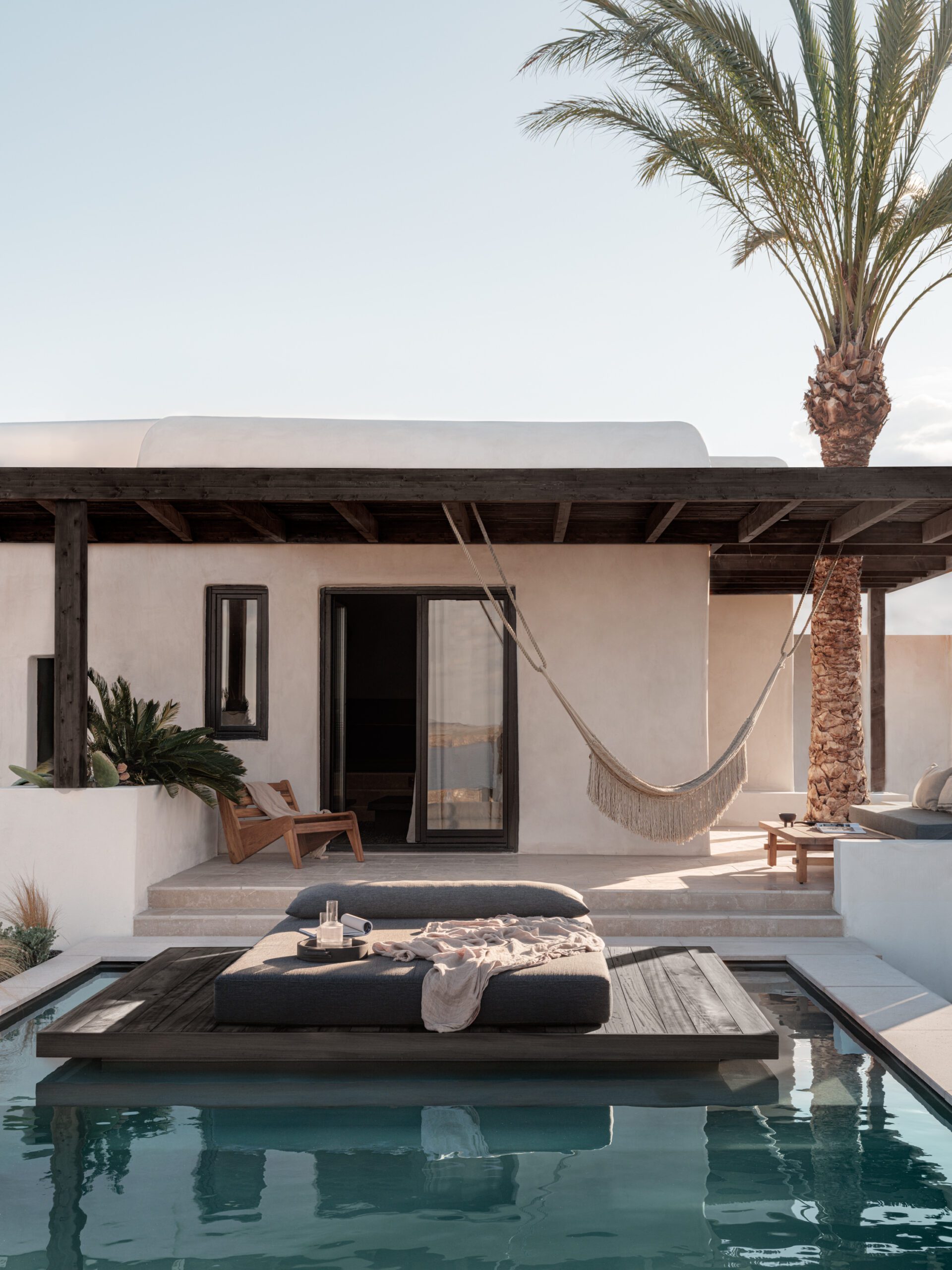 Piscine privée, Suite, Casa Cook Mykonos, Grèce © Casa Cook
