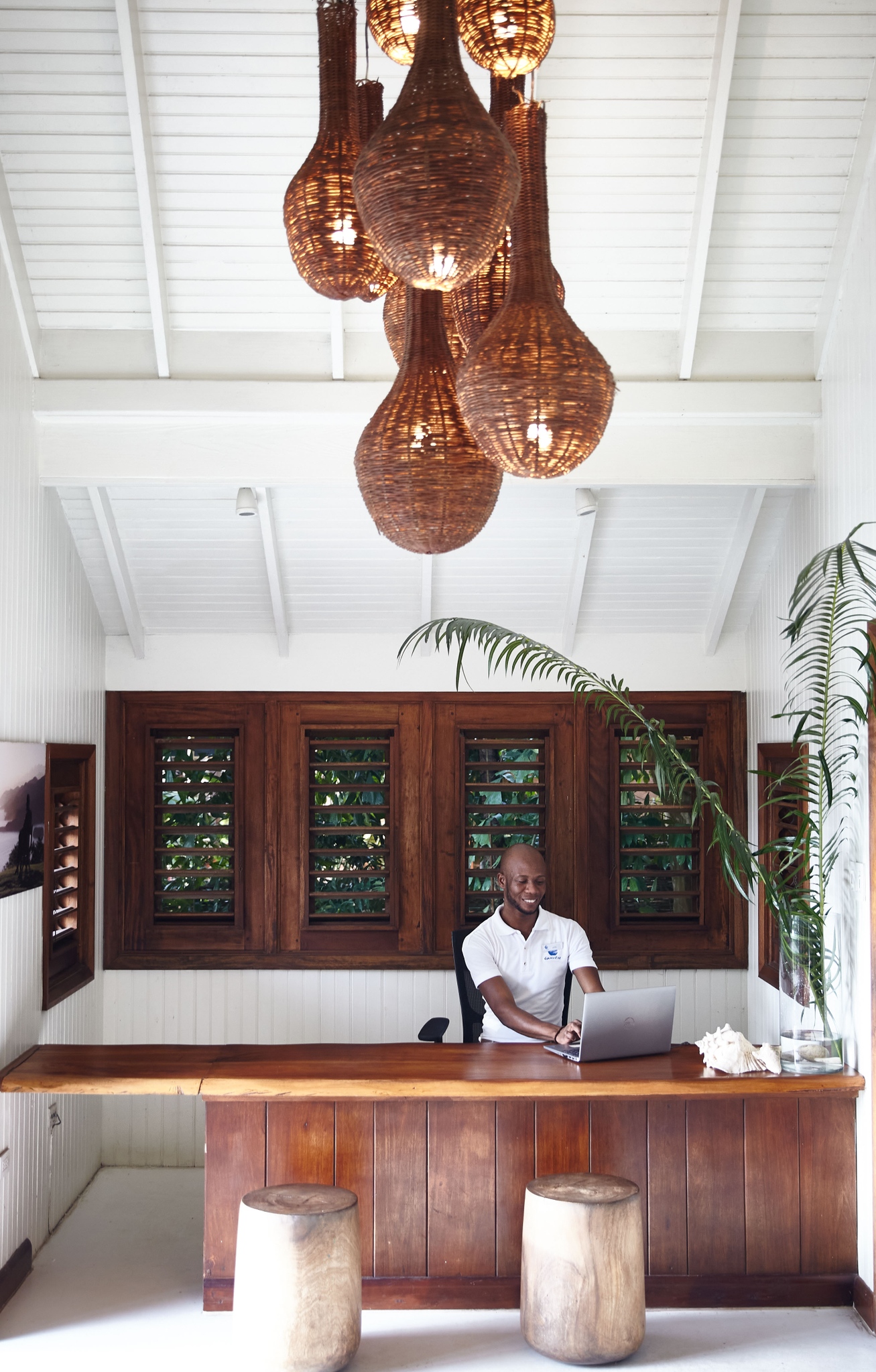 Accueil, GoldenEye, Oracabessa, Jamaïque © Island Outpost
