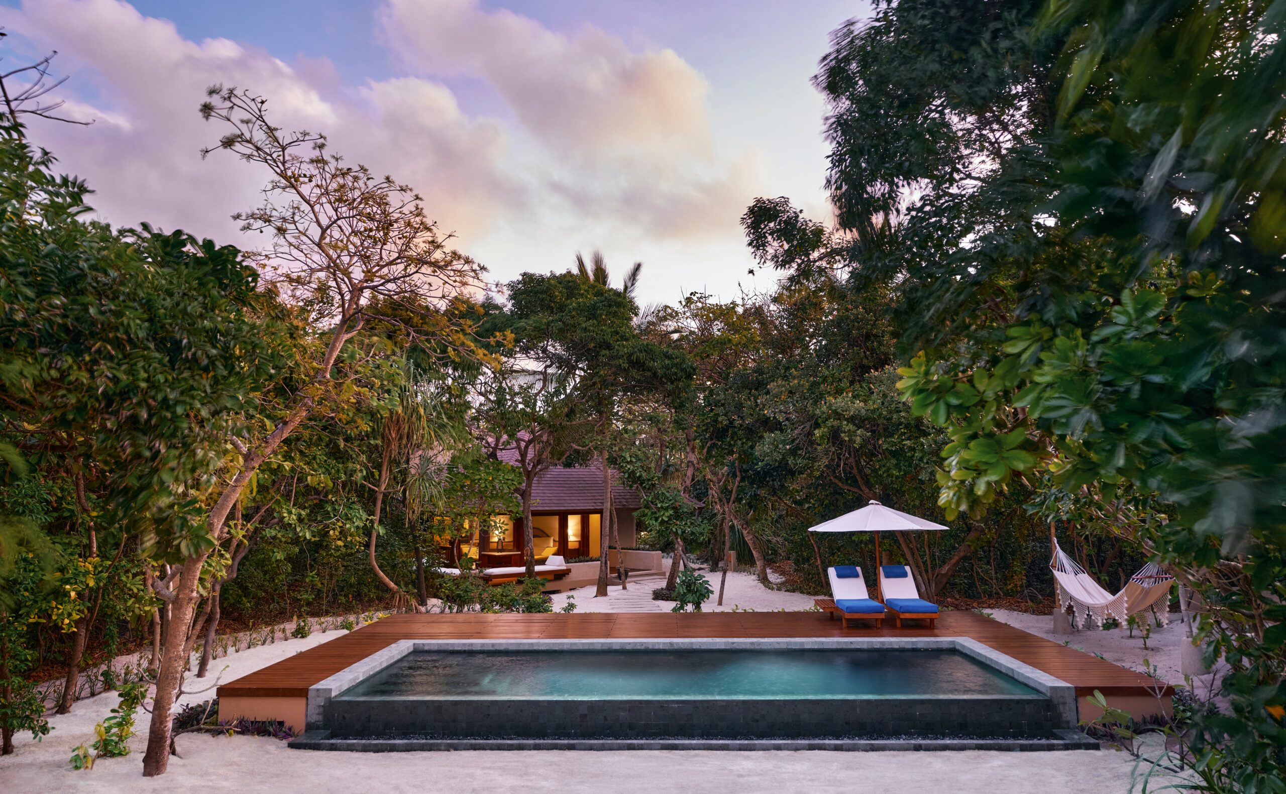 Beach Pool Casita, Amanpulo, Pamalican, Philippines © Aman Group