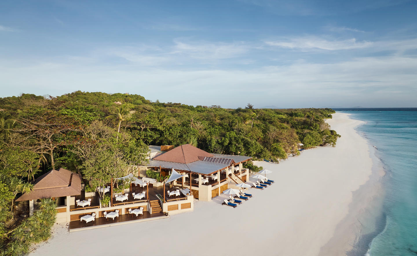 Restaurant Lagoon Club, Amanpulo, Pamalican, Philippines © Aman Group
