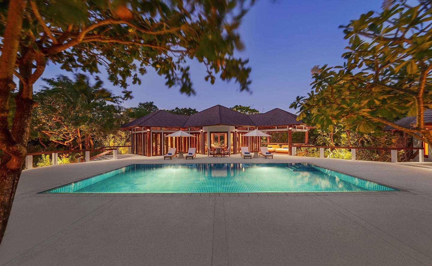 Piscine, Two Bedroom villa, Amanpulo, Pamalican, Philippines © Aman Group
