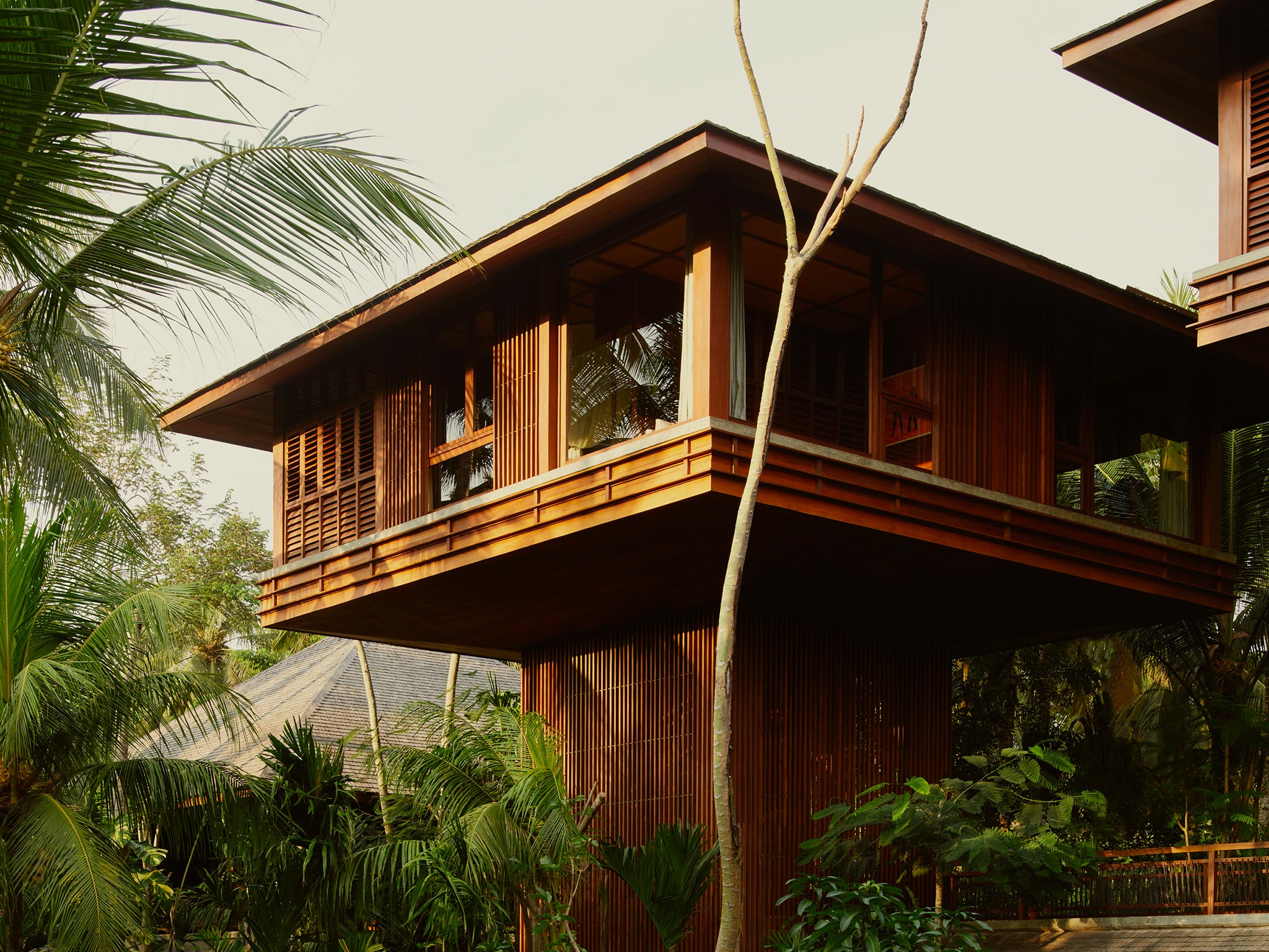 L'architecture moderne du Lost Lindenberg, Bali, Indonésie © Robert Rieger / Lindenberg Hotels