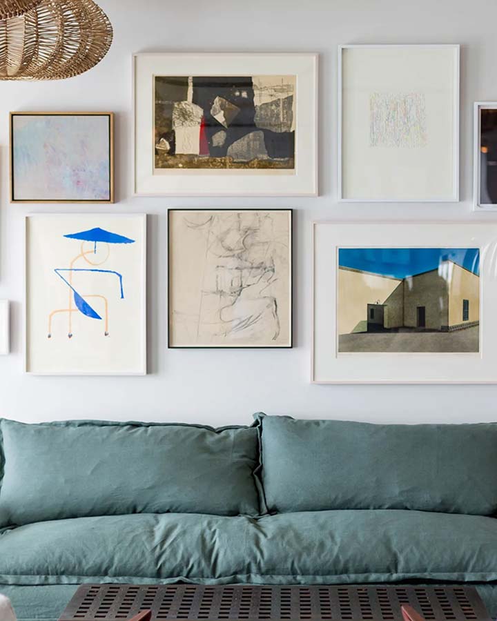 Club Salon, oeuvres de Karin Mueller and Jo Zorilla, Little Beach House Malibu, Californie, USA © Soho House Club Salon, oeuvres de Karin Mueller and Jo Zorilla, Little Beach House Malibu, Californie, USA © Soho House