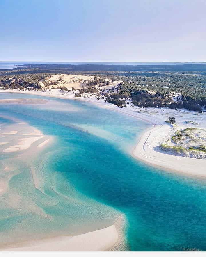 L'île de Benguerra, au Mozambique, offre un cadre exceptionnel propice aux activités nautiques © Kisawa Sanctuary