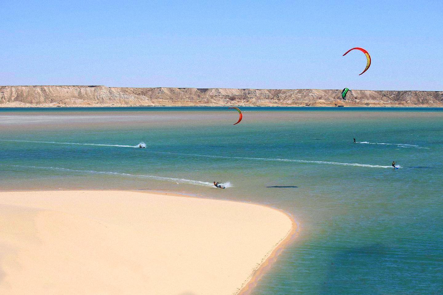 Kitesurf, Caravan Dakhla by Habitas, Maroc © Habitas Group