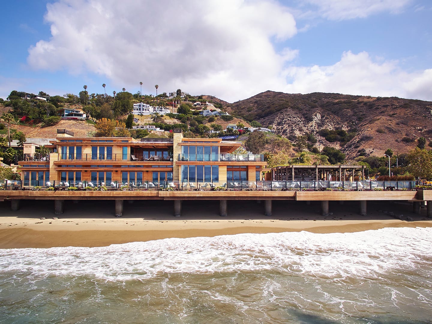 Entre mer et collines de malibu, Little Beach House Malibu, Californie, USA © Soho House