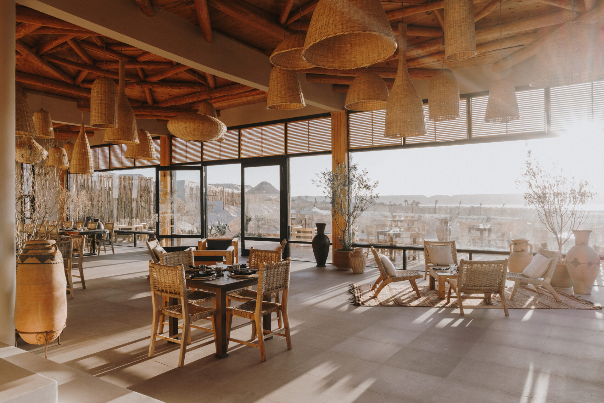 Restaurant Levante, Caravan Dakhla by Habitas, Maroc © Habitas Group