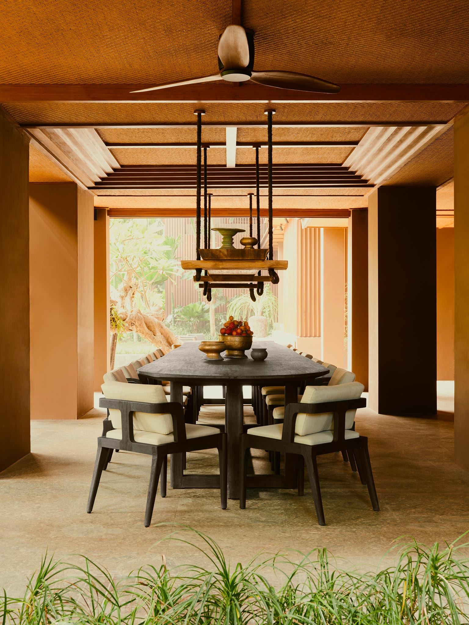 Le cadre du restaurant, Lost Lindenberg Bali, Indonésie © Robert Rieger / Lindenberg Hotels