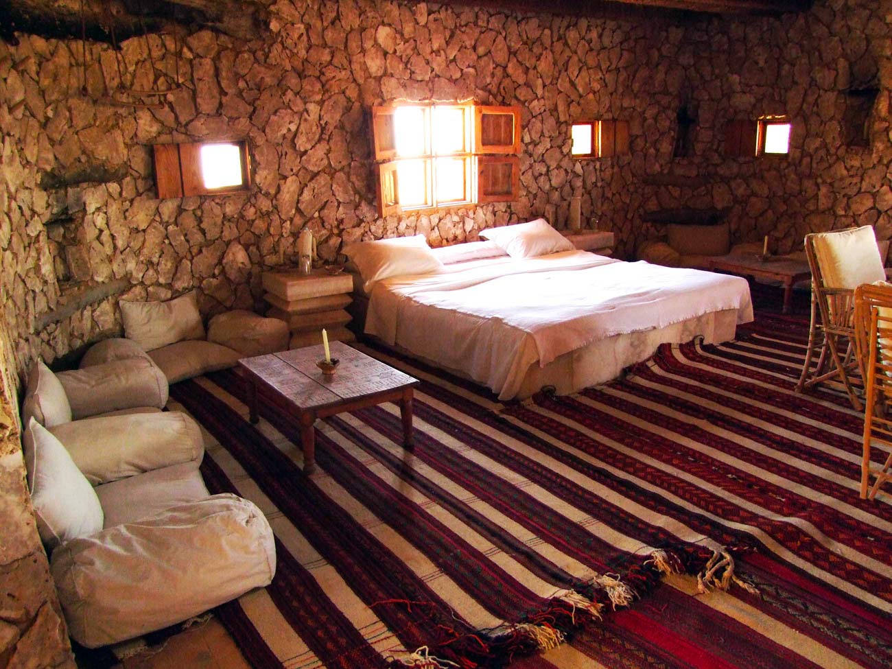 Royal Suite, Adrere Amellal, Siwa, Égypte © Adrere Amellal