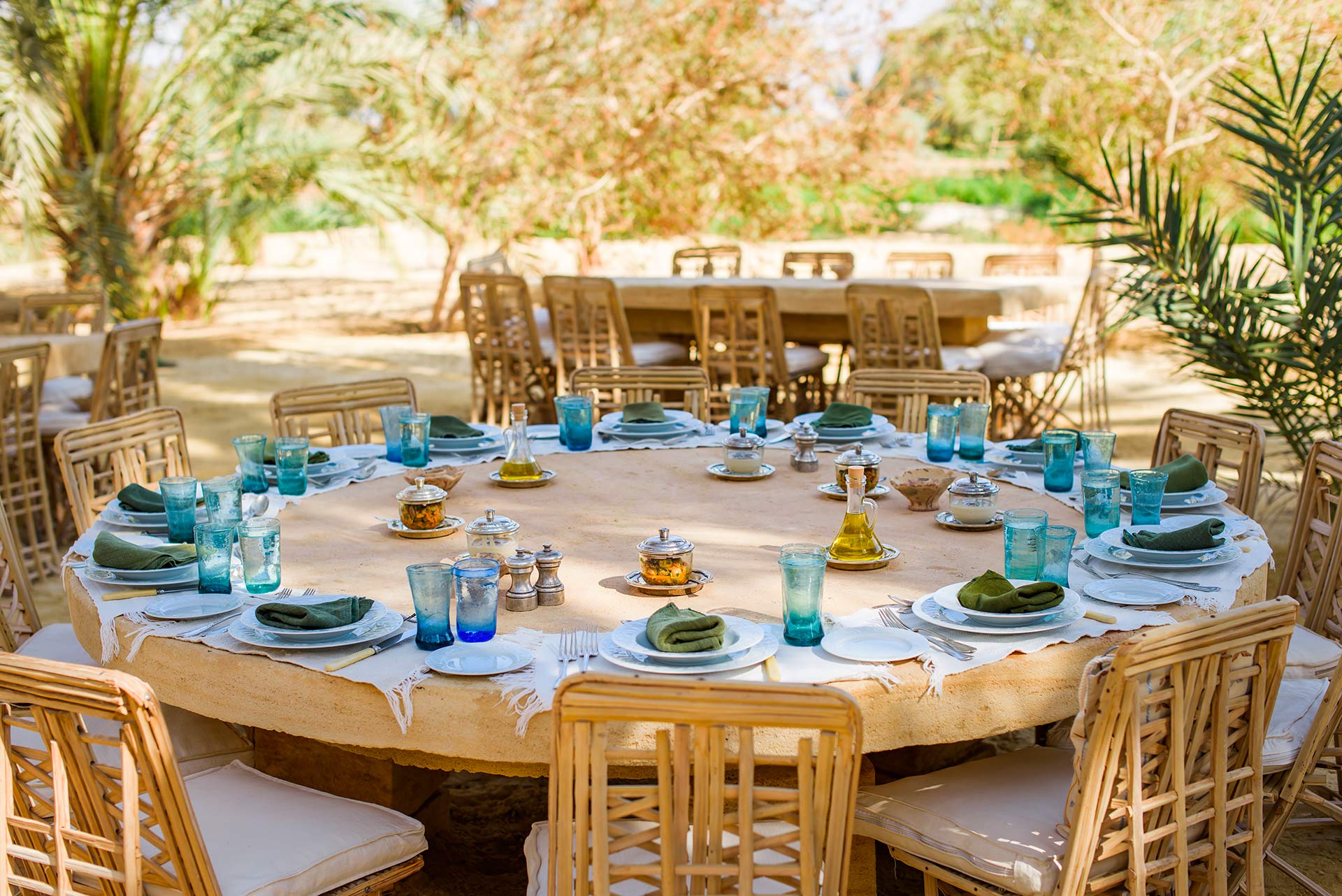 Restaurant, Adrere Amellal, Siwa, Égypte © Sameh Shahin / Adrere Amellal