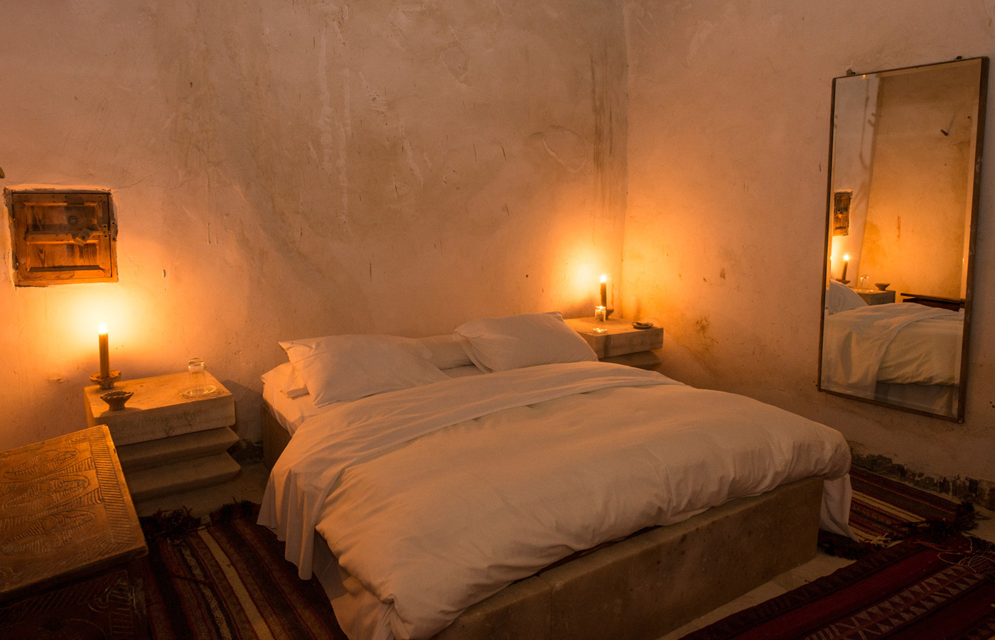 Chambre simple, Adrere Amellal, Siwa, Égypte © Adrere Amellal