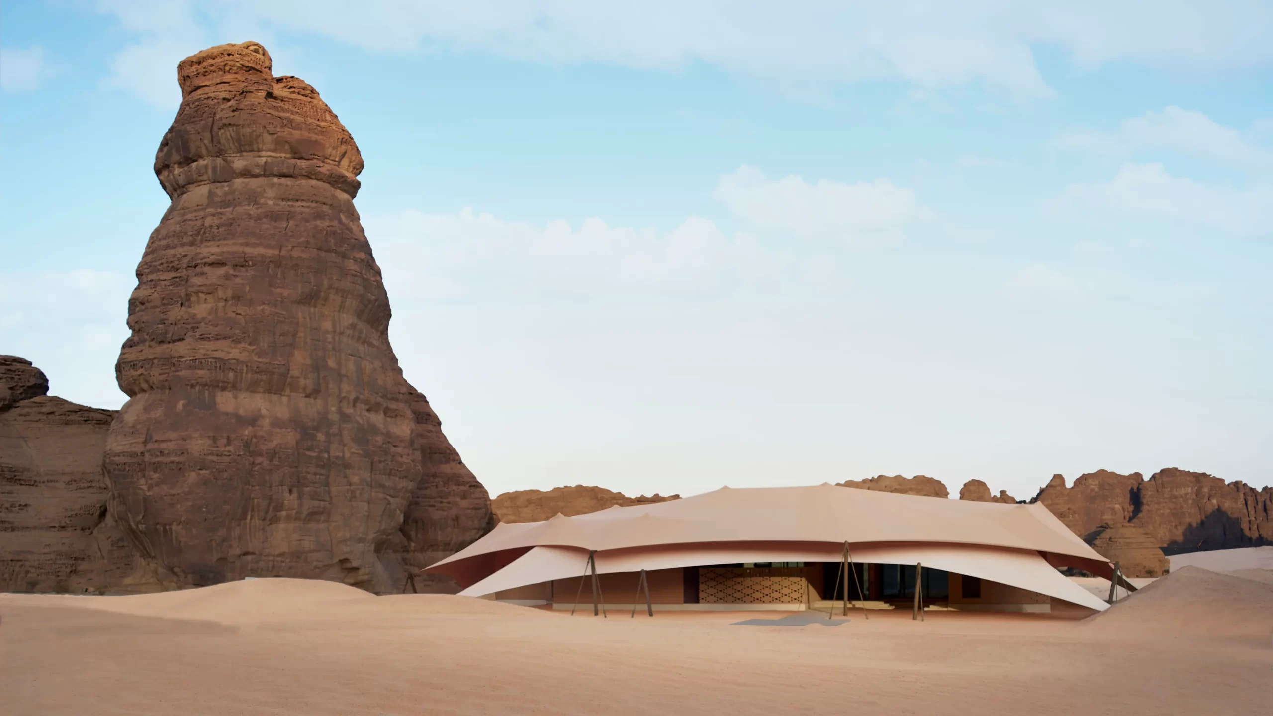 Three Bedroom Villa, Banyan Tree AlUla, Arabie Saoudite © Banyan Tree