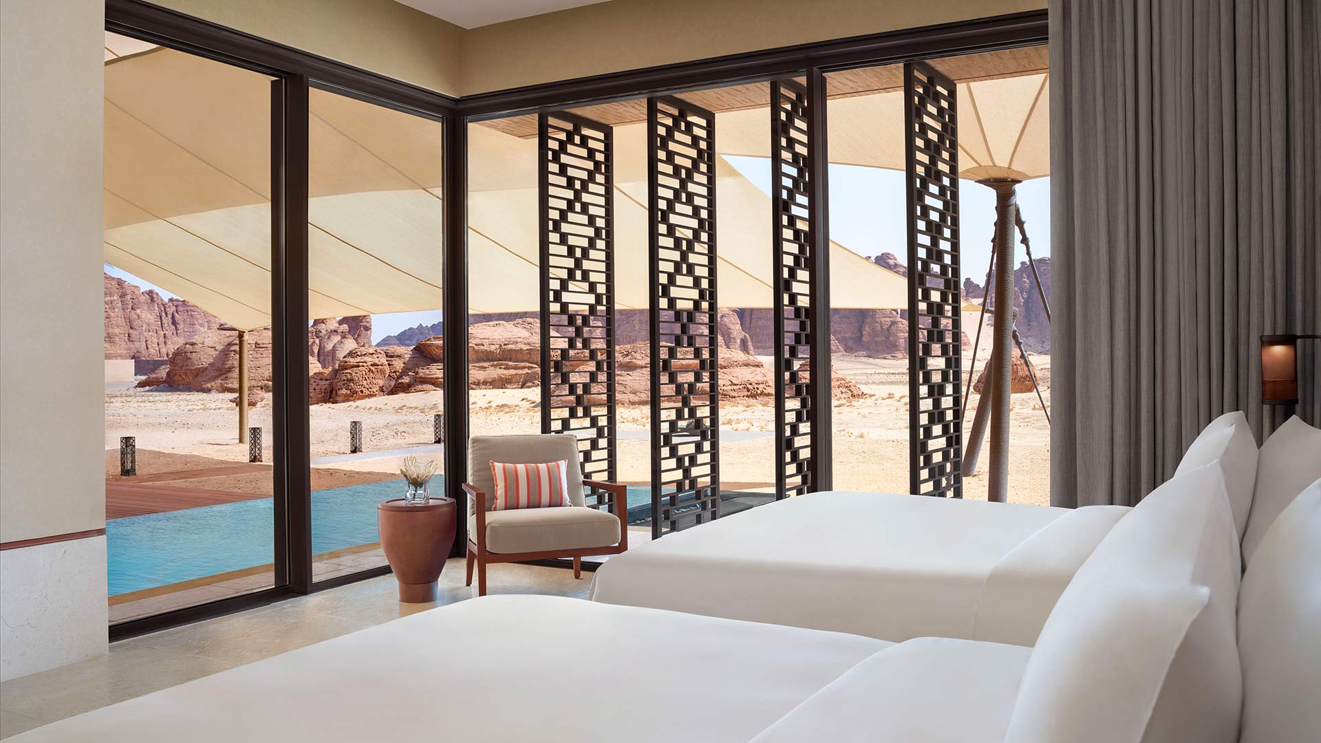 Three Bedroom Villa, Banyan Tree AlUla, Arabie Saoudite © Banyan Tree