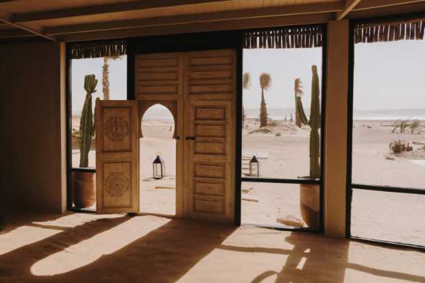 Vue sur le désert, Caravan Dakhla by Habitas, Maroc © Habitas Group