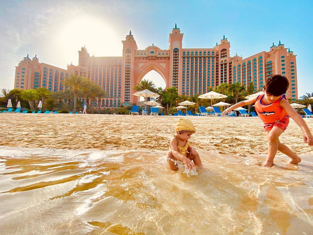 Plage, Hôtel Atlantis The Palm, Dubaï © Atlantis The Palm