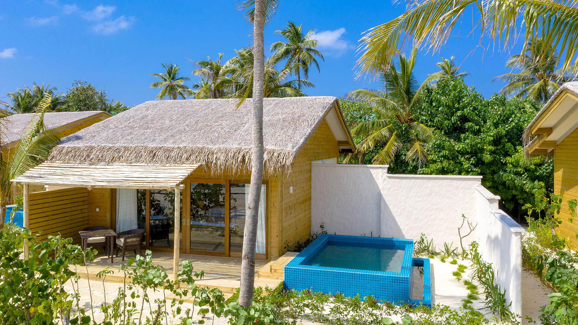 Beach suite avec piscine, You & Me Maldives © You & Me By Cocoon