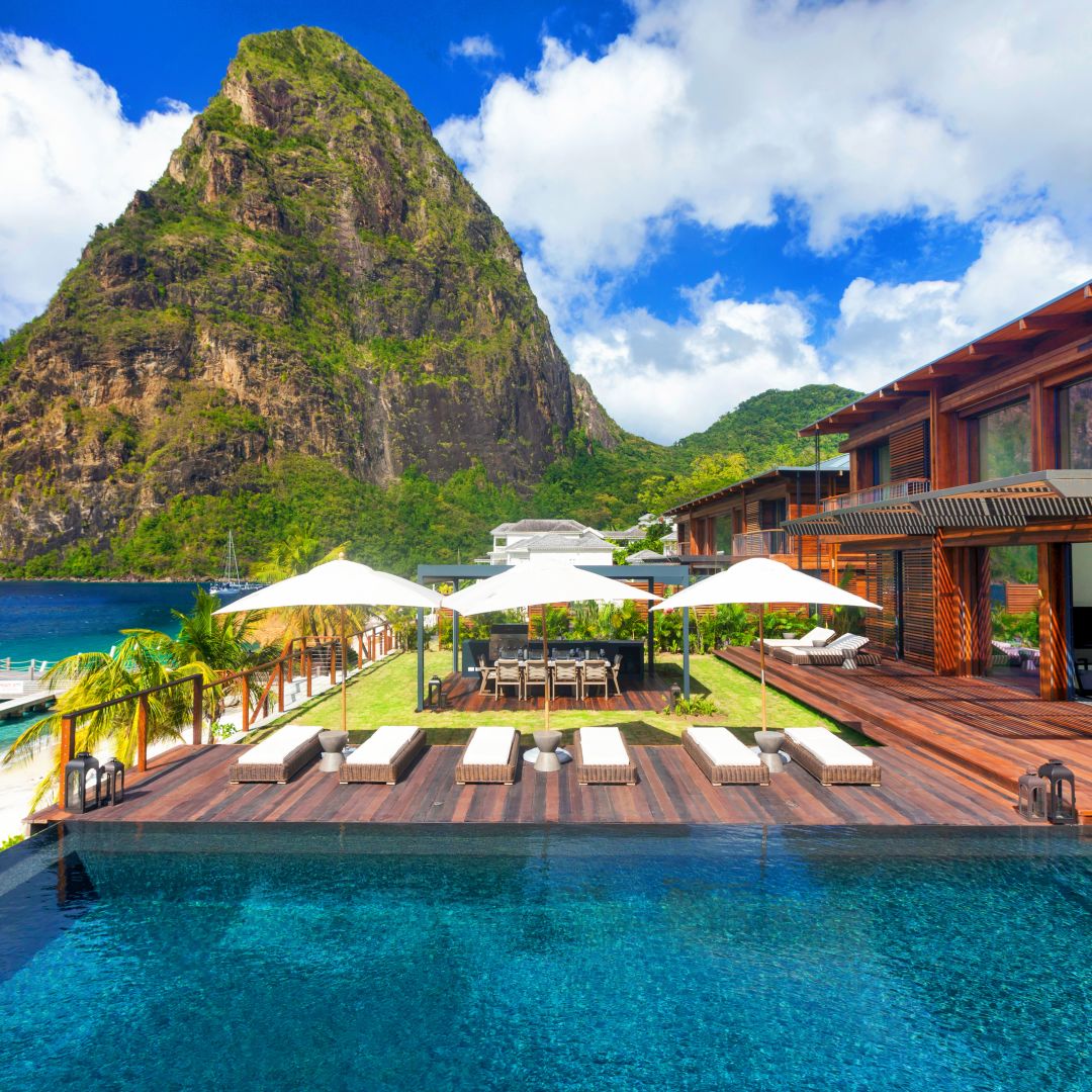 Beachfront Collection Villa, Sugar Beach Viceroy, Sainte Lucie © Viceroy Hotels & Resorts