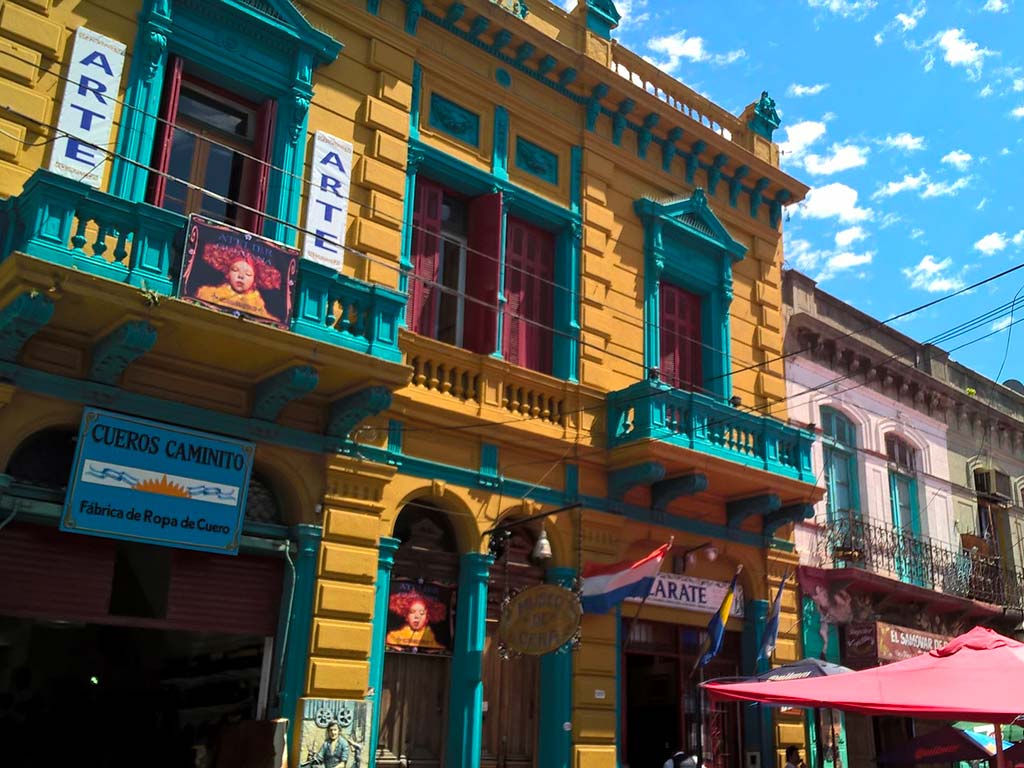 Caminito, La Boca, Buenos Aires, Argentine © Clairegoyer
