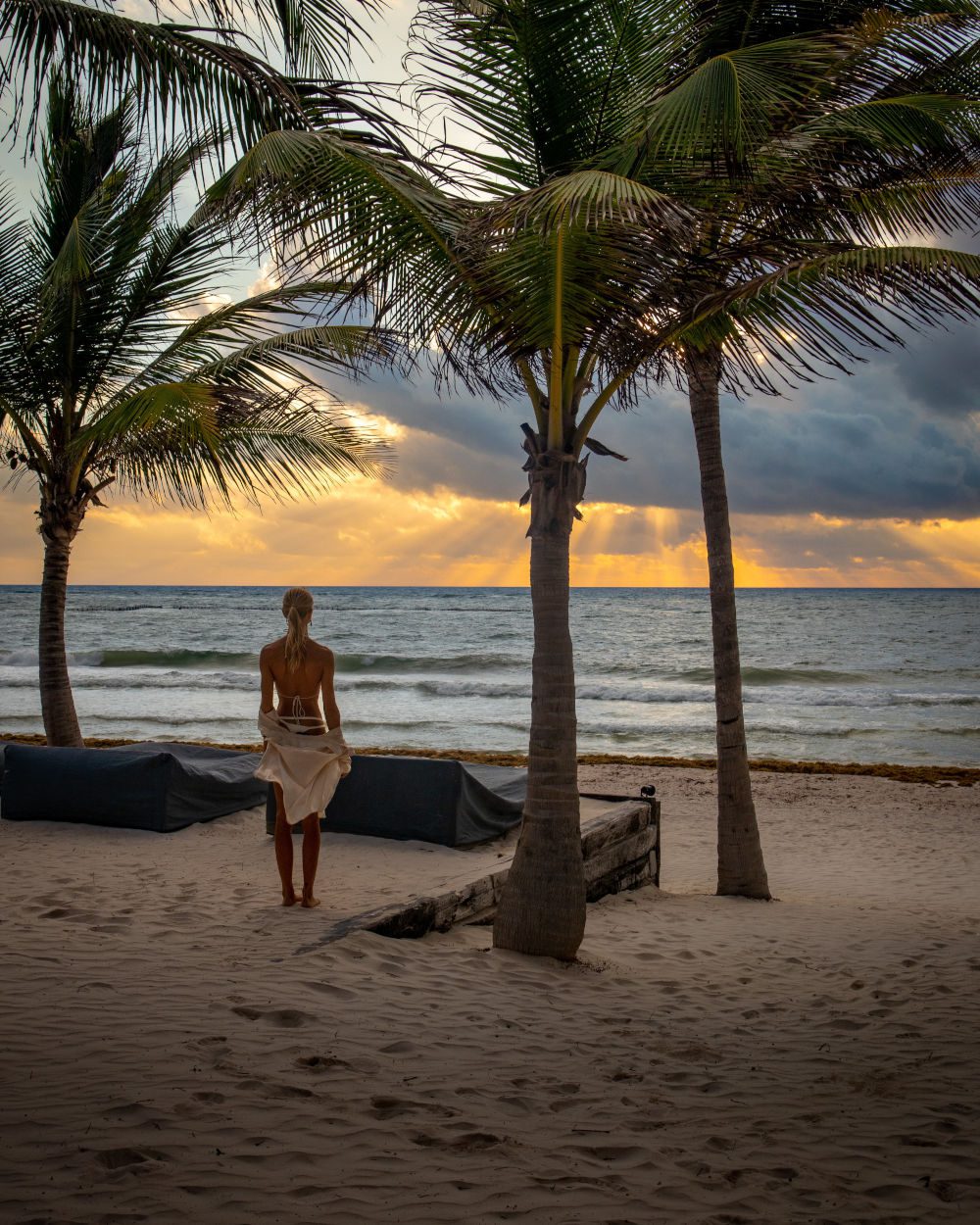 Plage, Casa Malca, Tulum, Mexique © Casa Malca