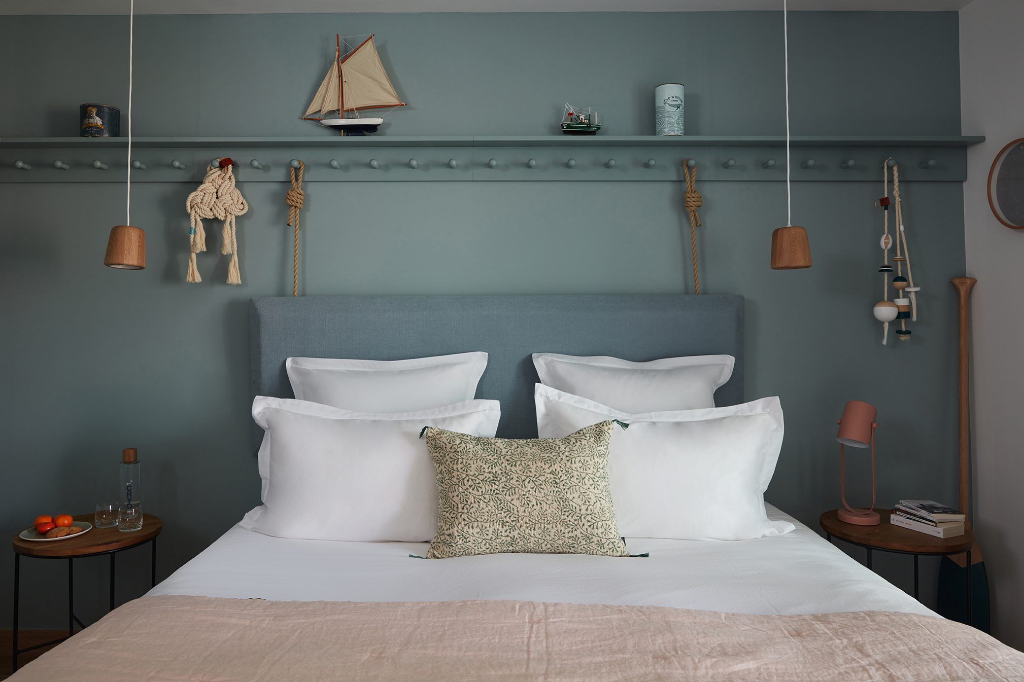 Chambre Classique Océan, Les Hautes Mers, Île d'Yeu, Vendée, France © Les Hautes Mers sas