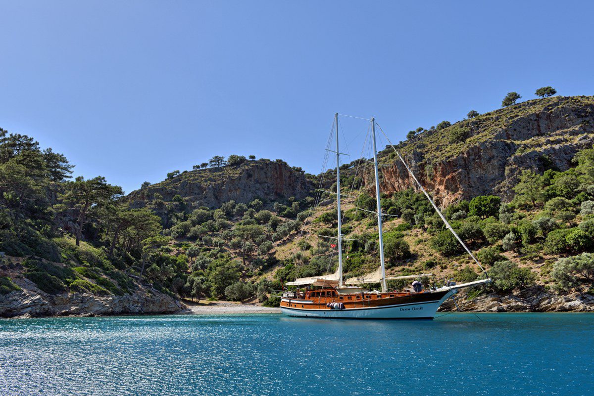 La goëlette de luxe Derin Deniz, Turquie © Derin Deniz
