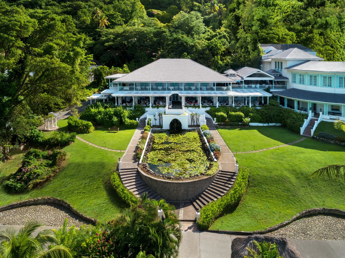 Great House, Sugar Beach Viceroy, Sainte Lucie © Viceroy Hotels & Resorts