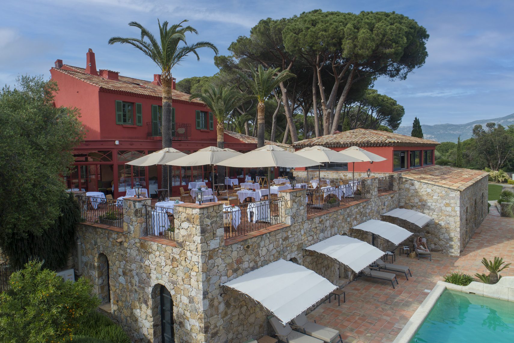 Le Bistrot dans l’Herbe, La Signoria, Calvi, Corse © Hôtel La Signoria