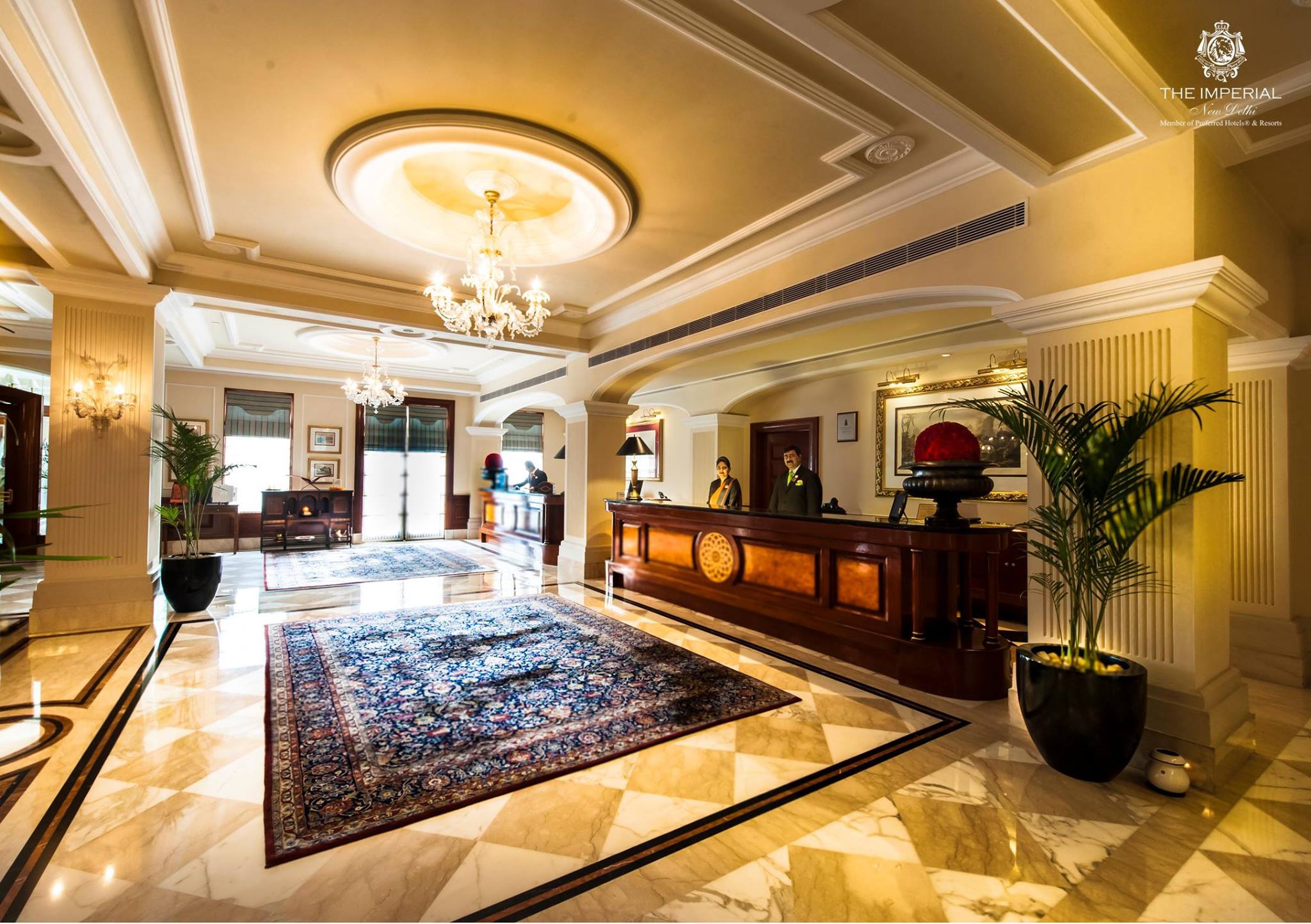 lobby the imperial new delhi inde par the imperial india