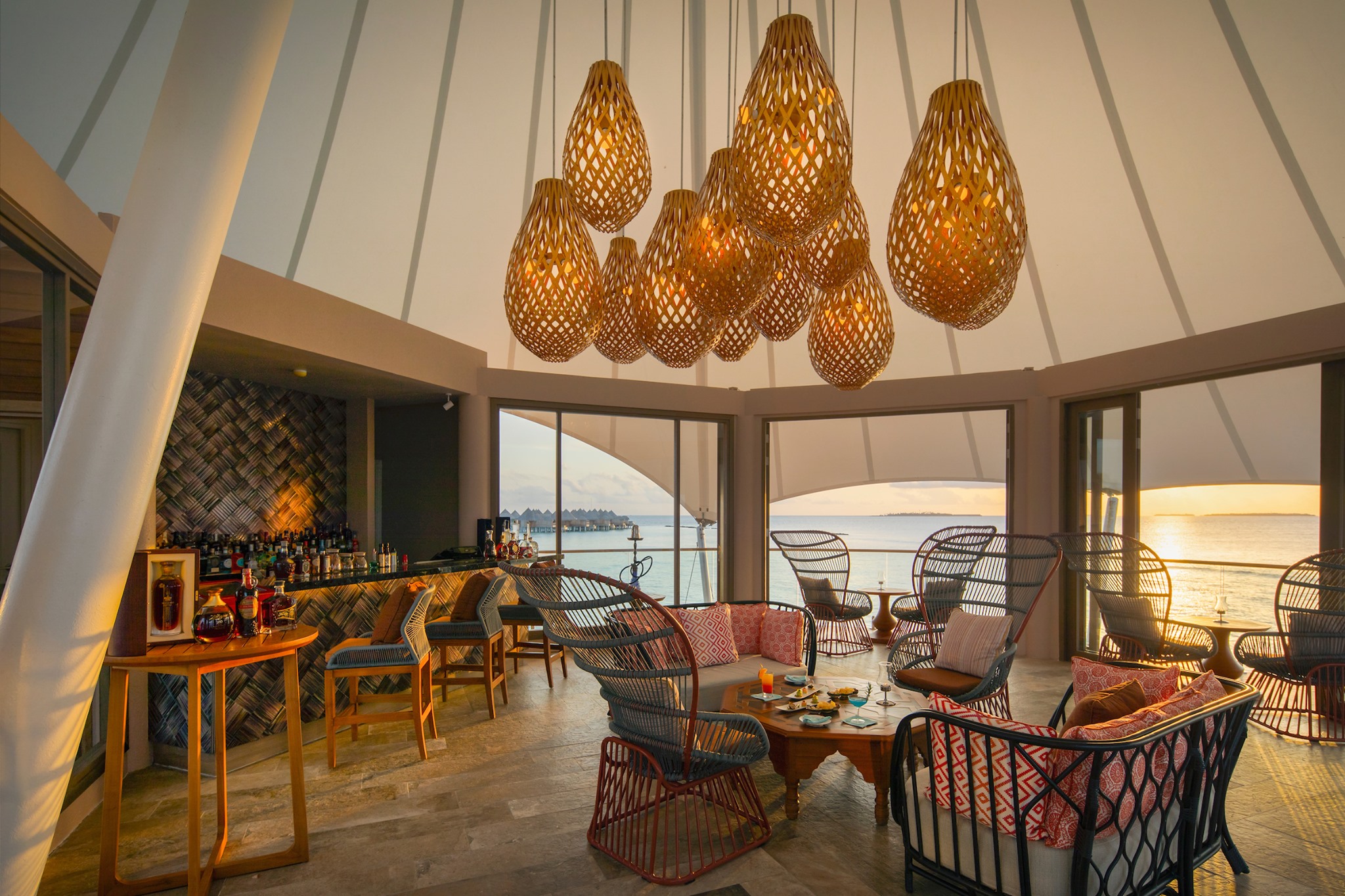 Zeytoun Lounge, Nautilus Beach, Atoll de Baa, Maldives © The Nautilus Maldives