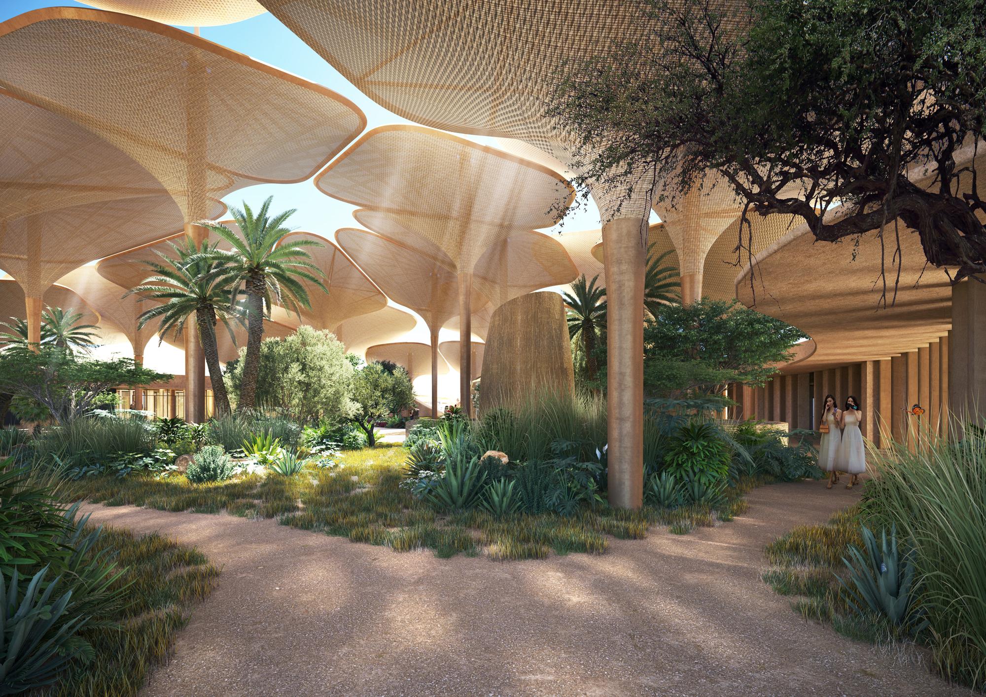 Oasis, Six Senses Southern Dunes The Red Sea, Arabie Saoudite © Six Senses