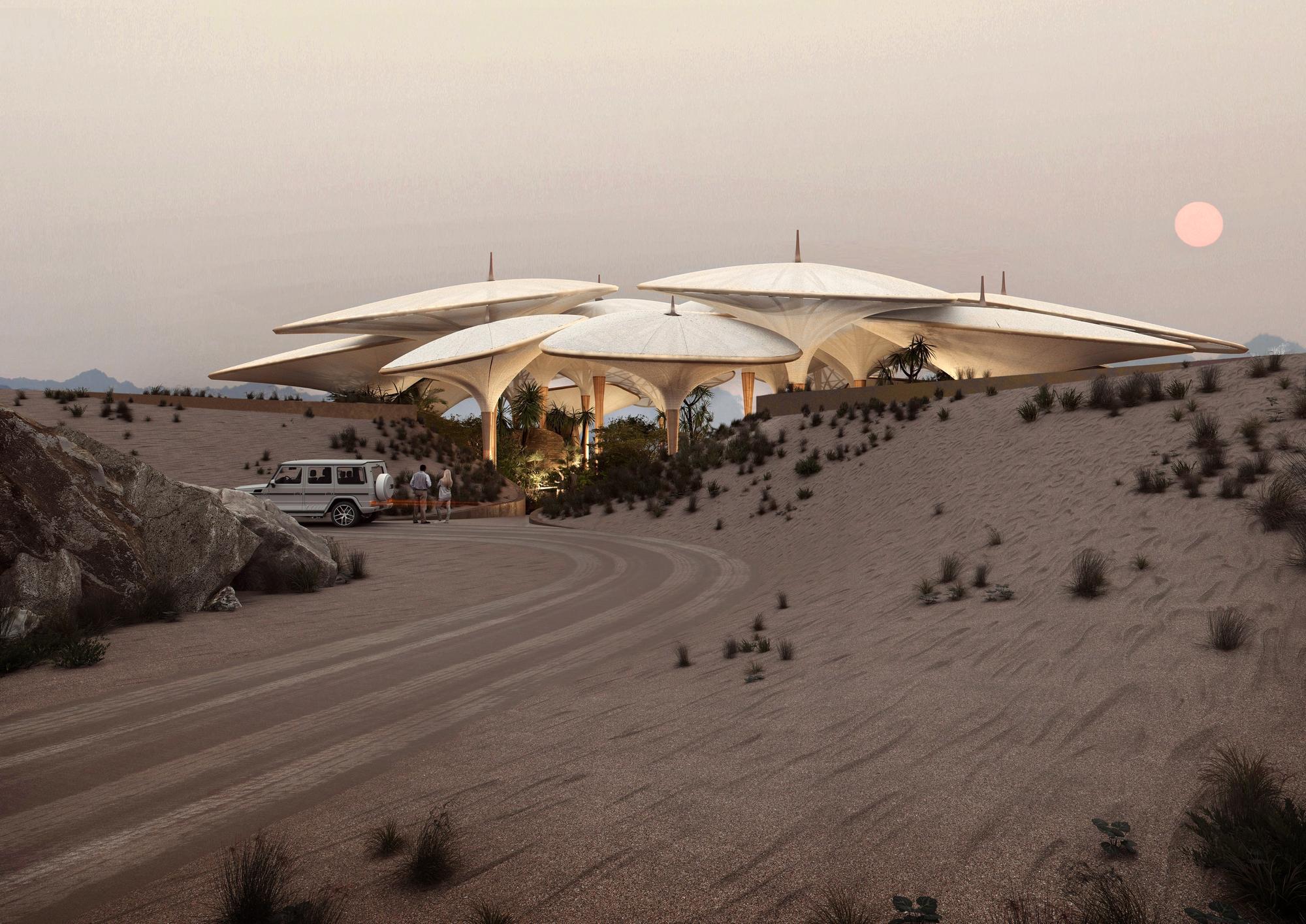 Six Senses Southern Dunes The Red Sea, Arabie Saoudite © Six Senses