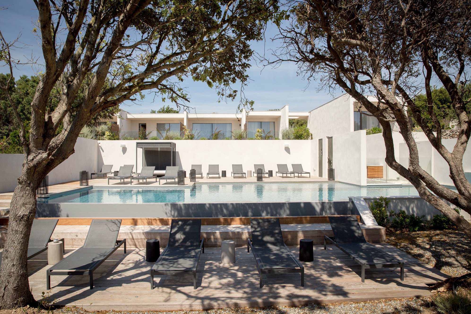 Piscine et solarium, Cala di Greco, Bonifacio, Corse © Cala di Greco