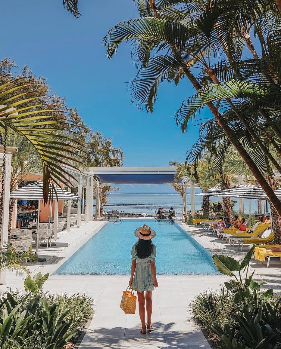 Piscine et vue sur la mer, Salt of Palmar, Île Maurice © SaltResorts