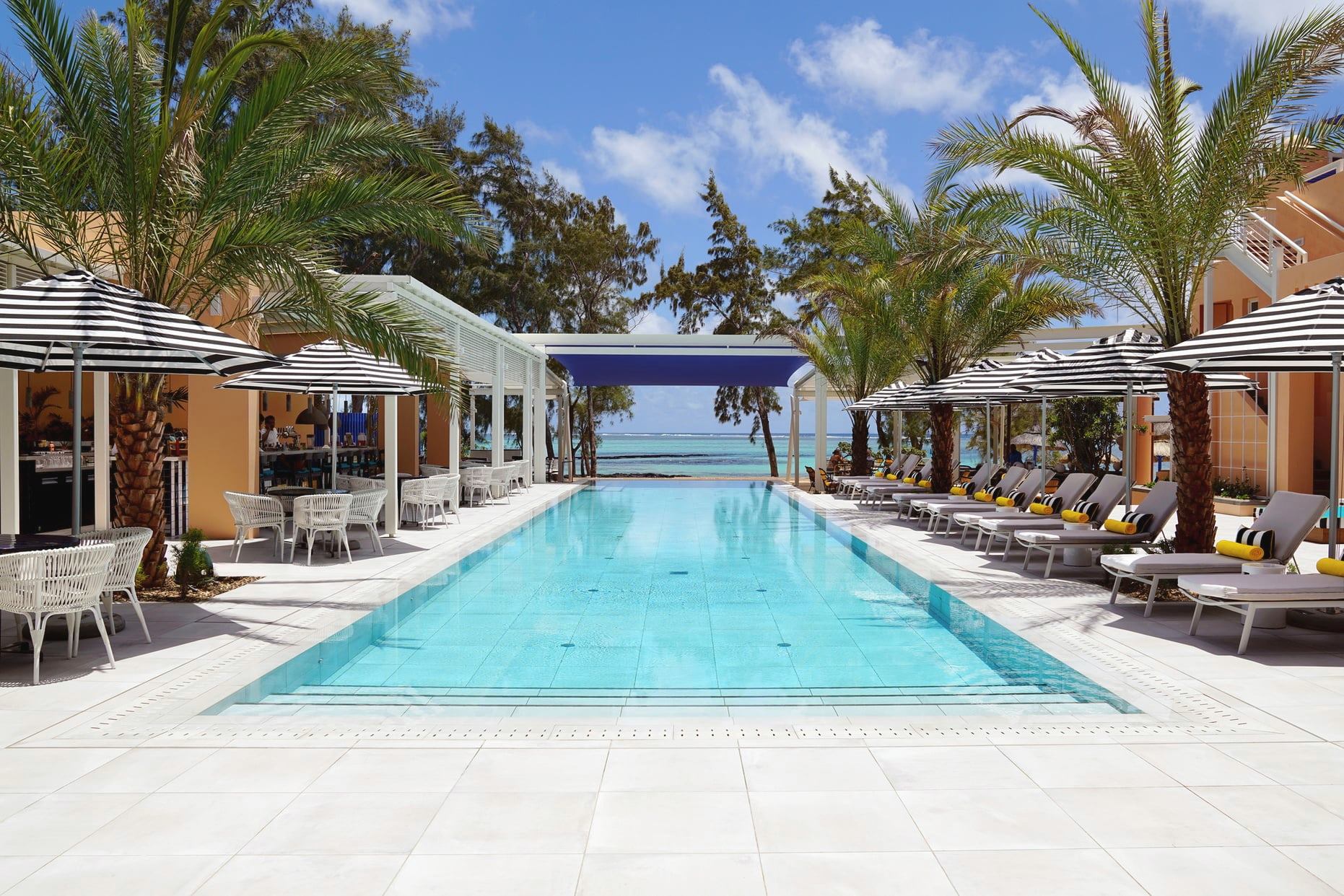 Piscine vue mer, Salt of Palmar, Île Maurice © SaltResorts