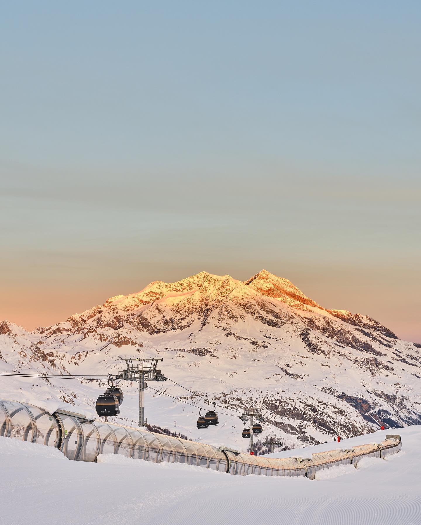 Piste de ski, Airelles Mademoiselle Val d'Isère © Airelles