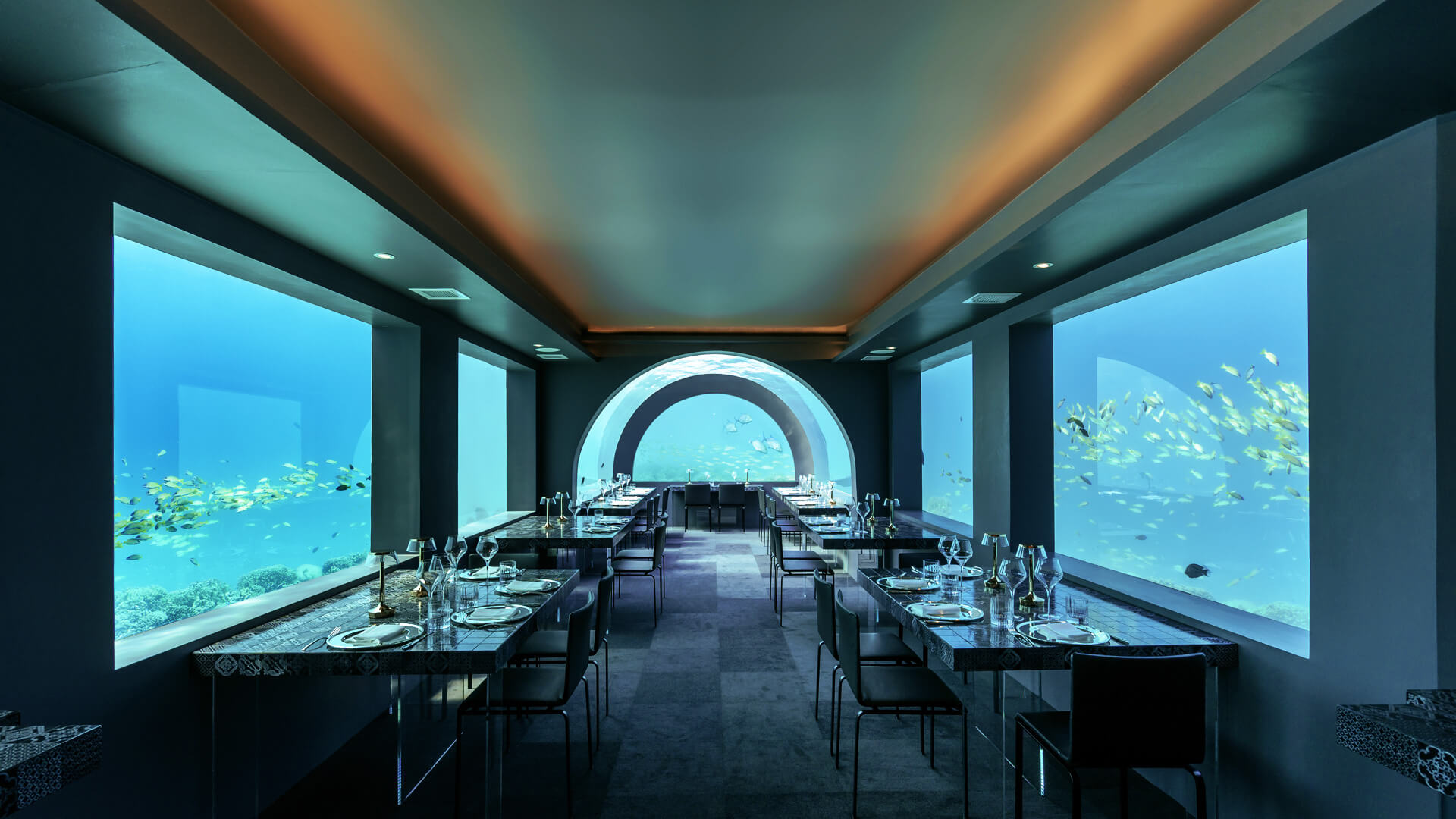 restaurant h2o you and me maldives