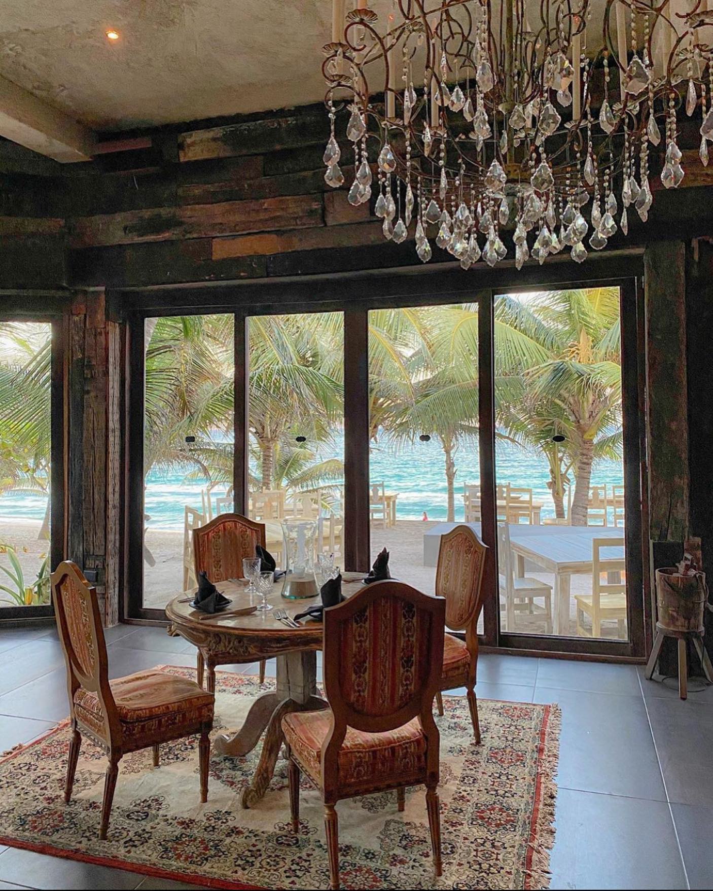 Restaurant Philosophia, Casa Malca, Tulum, Mexique © Casa Malca