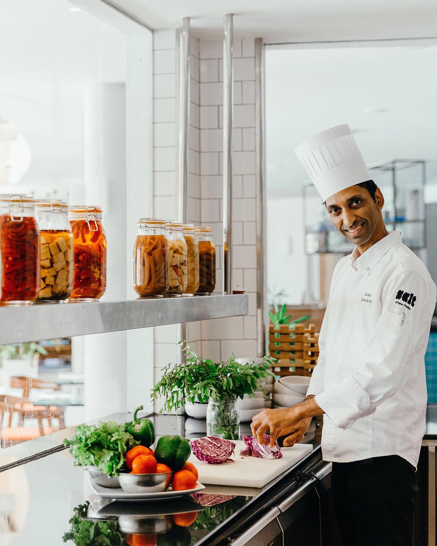 Shiva, chef du Good Kitchen, Salt of Palmar, Île Maurice © SaltResorts