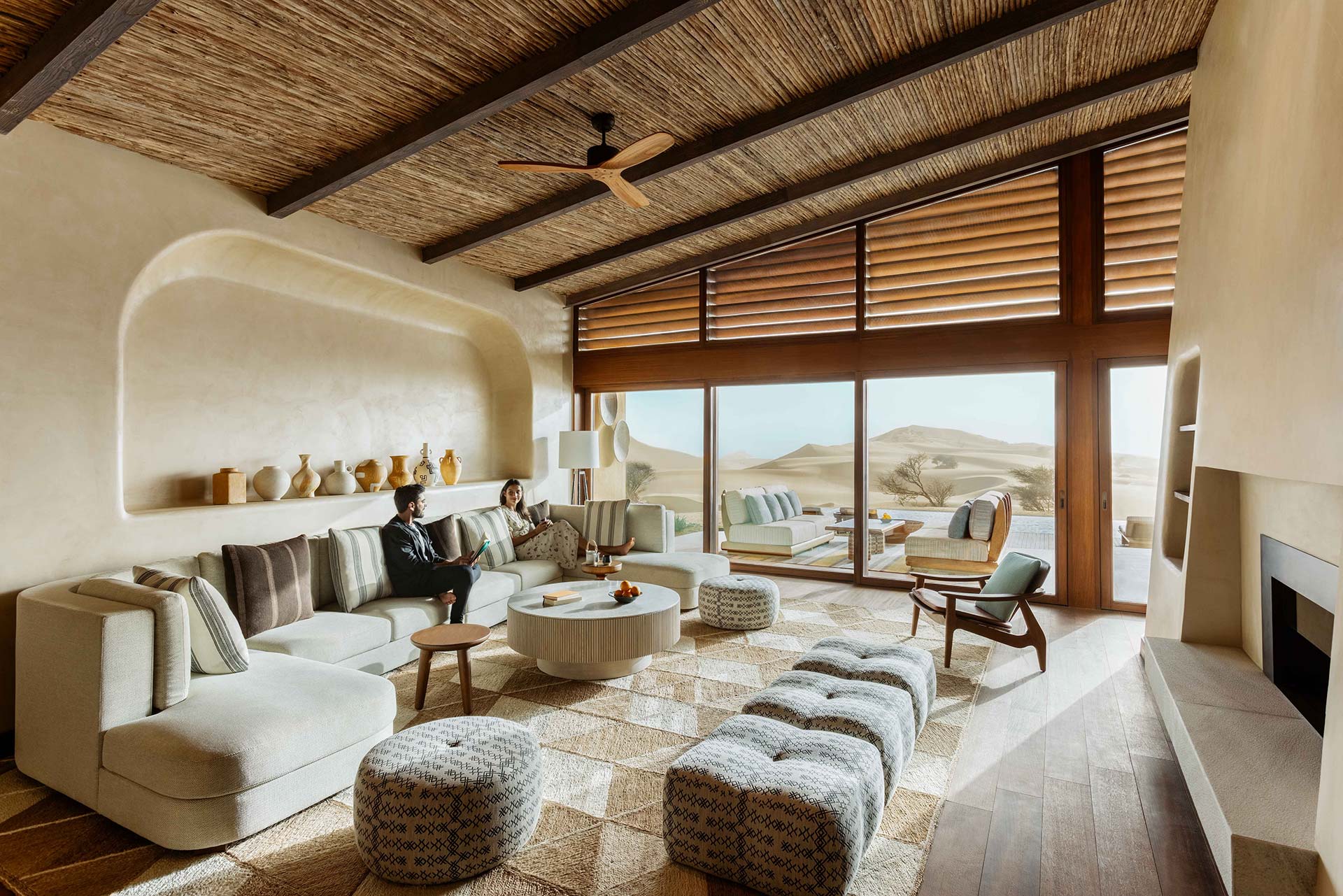 Reserve Salon, Six Senses Southern Dunes The Red Sea, Arabie Saoudite © Six Senses