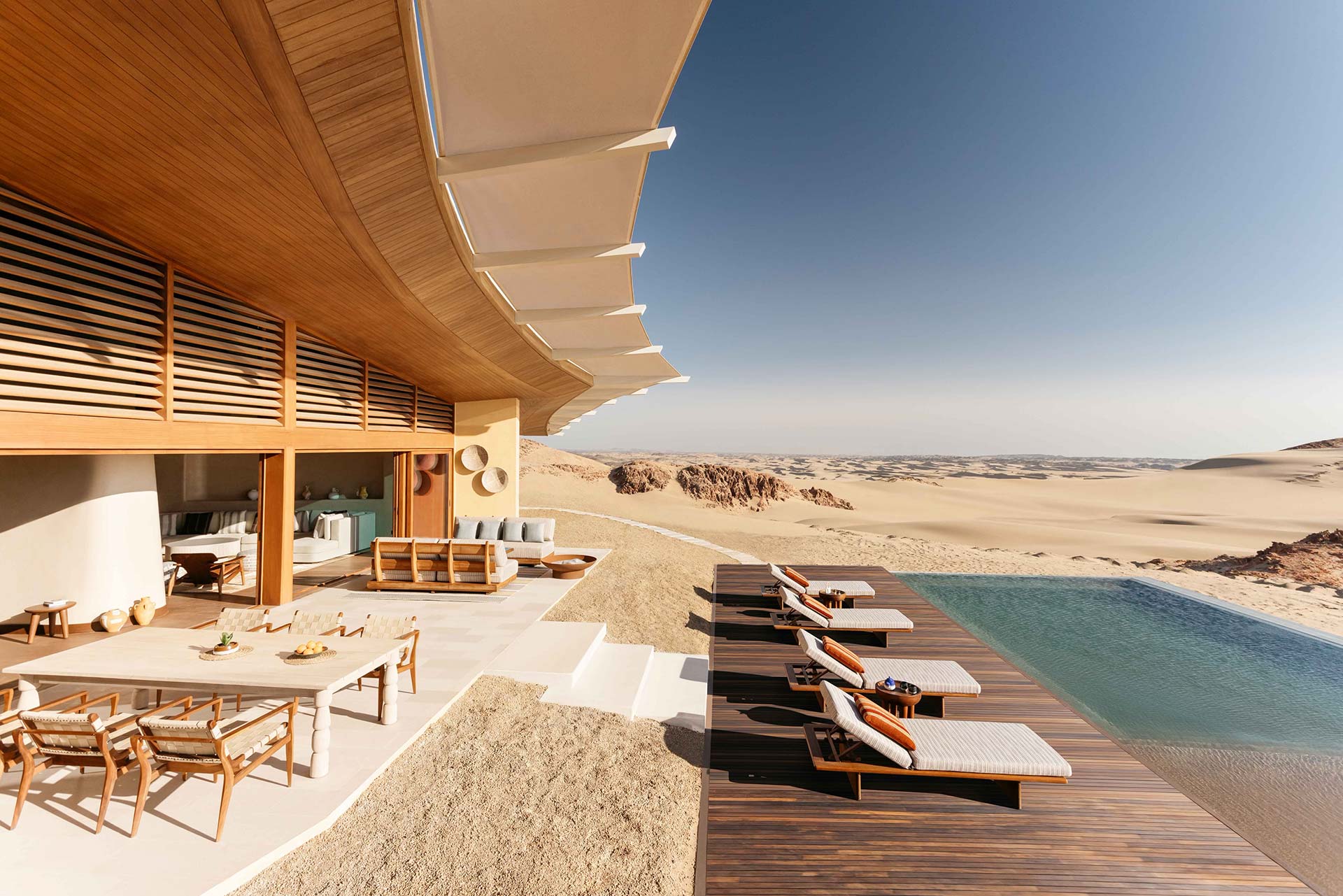 Sunset Reserve, Six Senses Southern Dunes The Red Sea, Arabie Saoudite © Six Senses