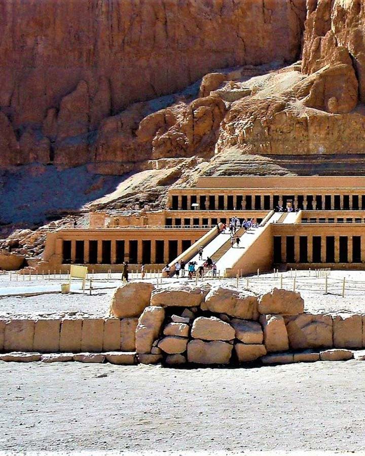 Temple d'Hatchepsout, Louxor, Égypte © Joanna Gawlica-Giędłek
